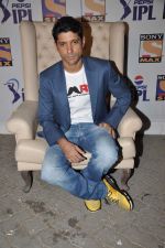 Farhan Akhtar promotes MARD on IPL in Filmcity, Mumbai on 24th April 2013 (6).JPG